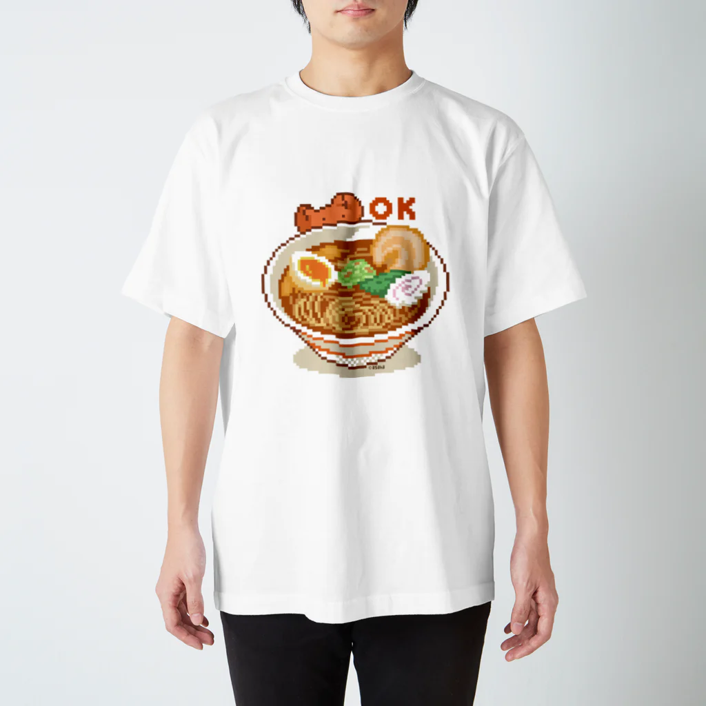 asahaのメンダコラーメン「メンメン麺」OK スタンダードTシャツ