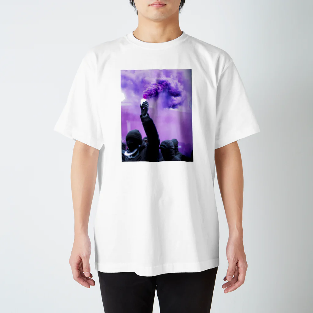 KのPurple Smoke / フォトプリント Regular Fit T-Shirt