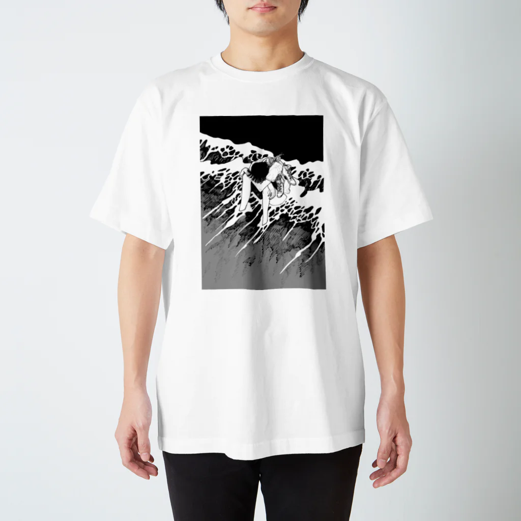 BARABONEYAの海辺の憂鬱 Regular Fit T-Shirt