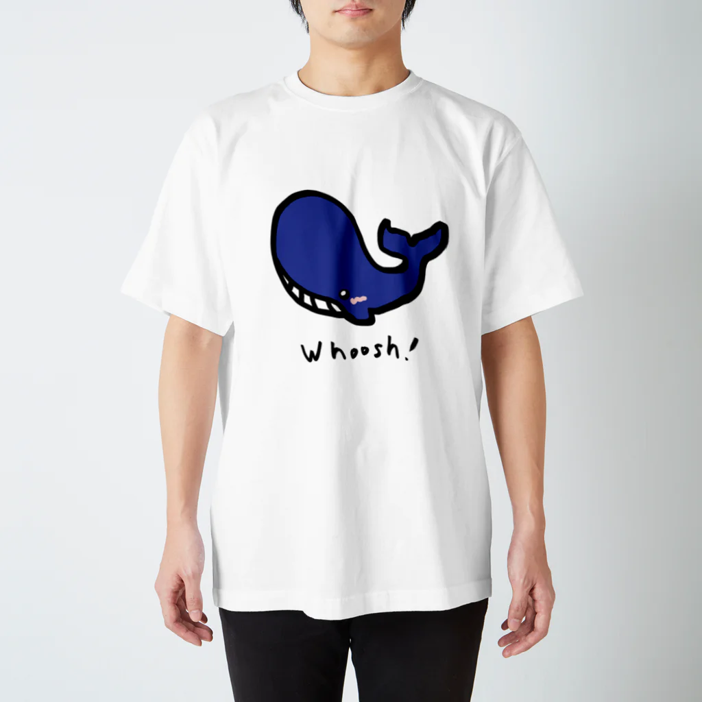 ＼ニッコリンチョ！！／のクジラと鳴き声 Regular Fit T-Shirt