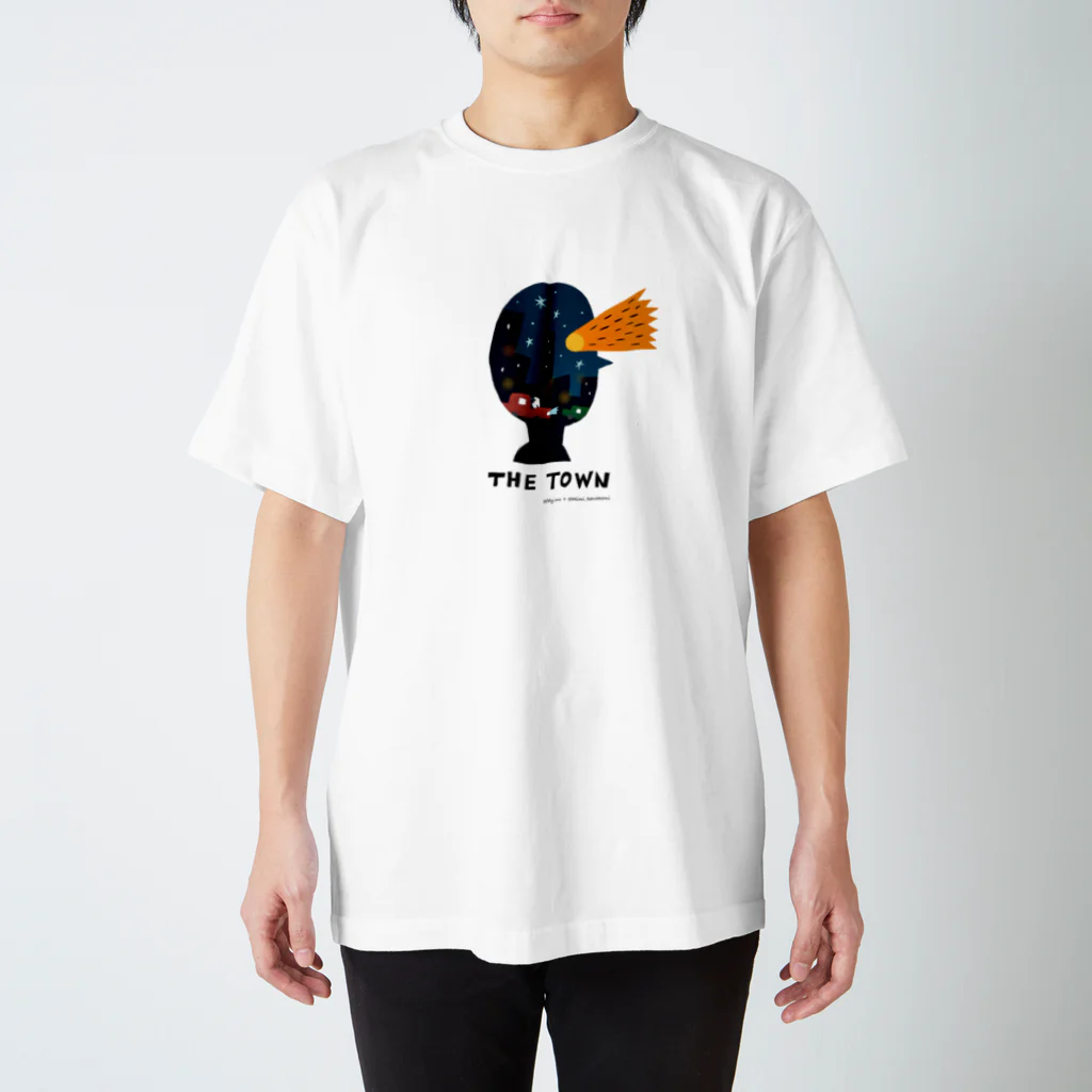 fdy.incのthetown_black スタンダードTシャツ