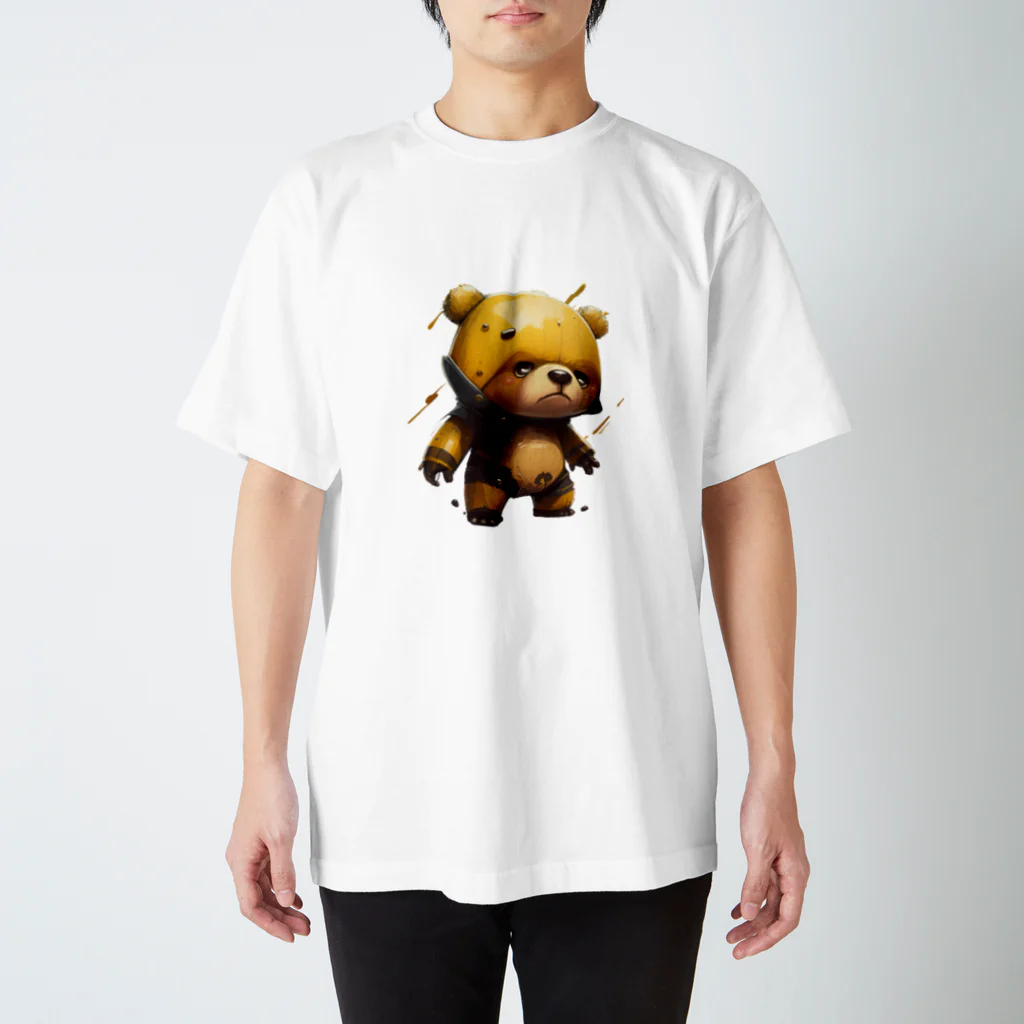 MEMOTHESのポップキュートくまちゃん スタンダードTシャツ