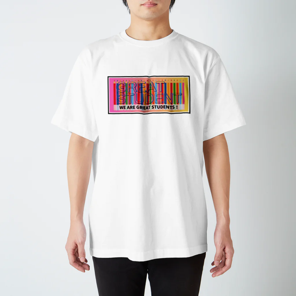 松田悟志のアートな小部屋のGREAT STUDENTS Regular Fit T-Shirt