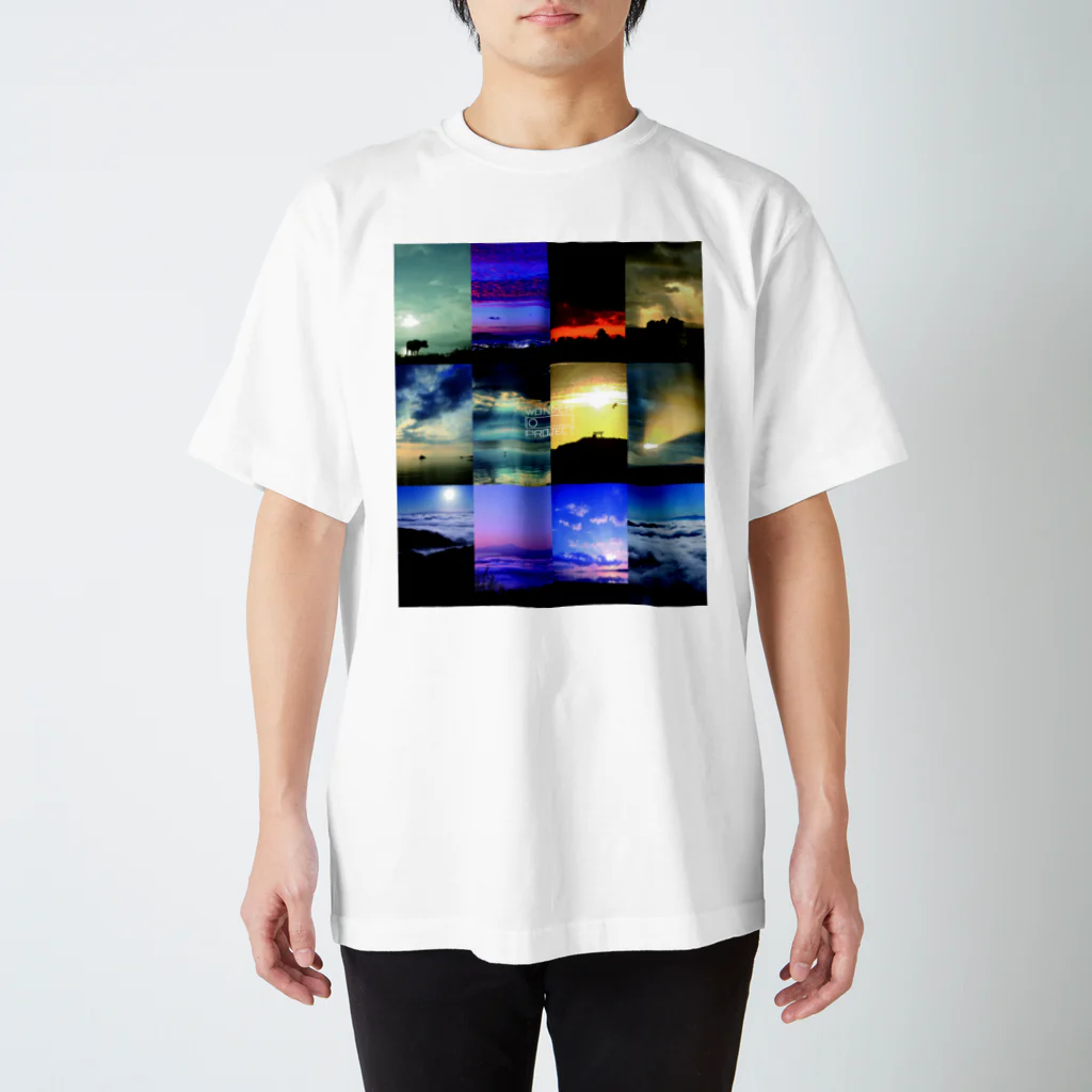 WONDER PROJECT / ワンダープロジェクトの雲’12【2023年通年販売】 Regular Fit T-Shirt