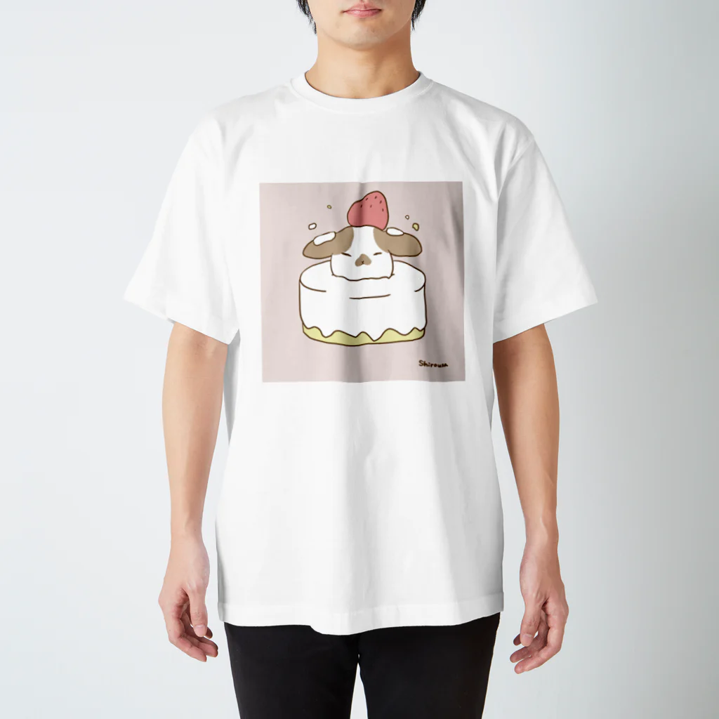 しろうさのケーキズボッ Regular Fit T-Shirt