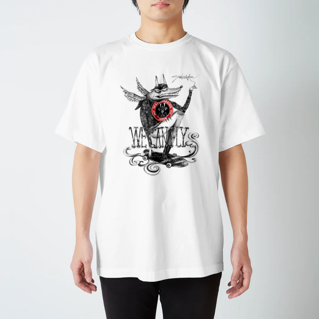 Skateboarding JapanのSaki Murakami X Skateboarding Japan T-shirt スタンダードTシャツ