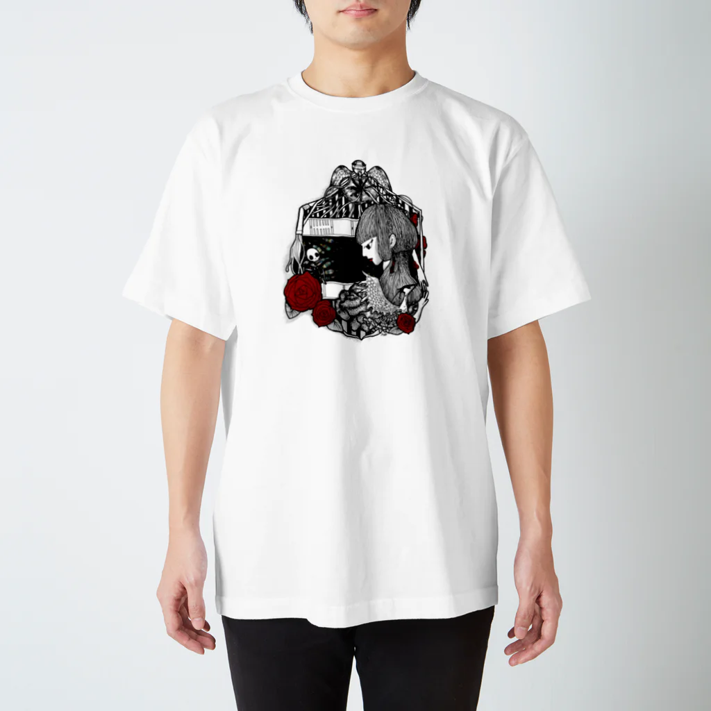 Towako 薔薇窓傘 rose window umbrella🌹の都和子の1st Album『劇中劇』ジャケット スタンダードTシャツ