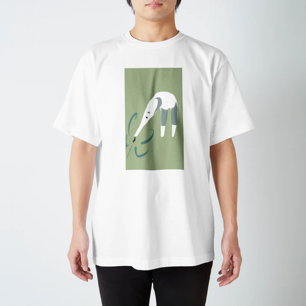 magasin de chaosのアリすいすいアリクイくん スタンダードTシャツ