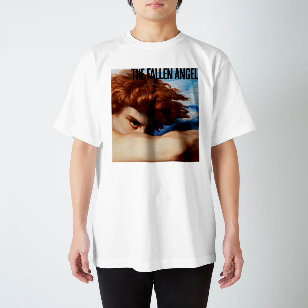 MUGEN ARTのFallen Angel 堕天使ルシファー Alexander Cabanel スタンダードTシャツ