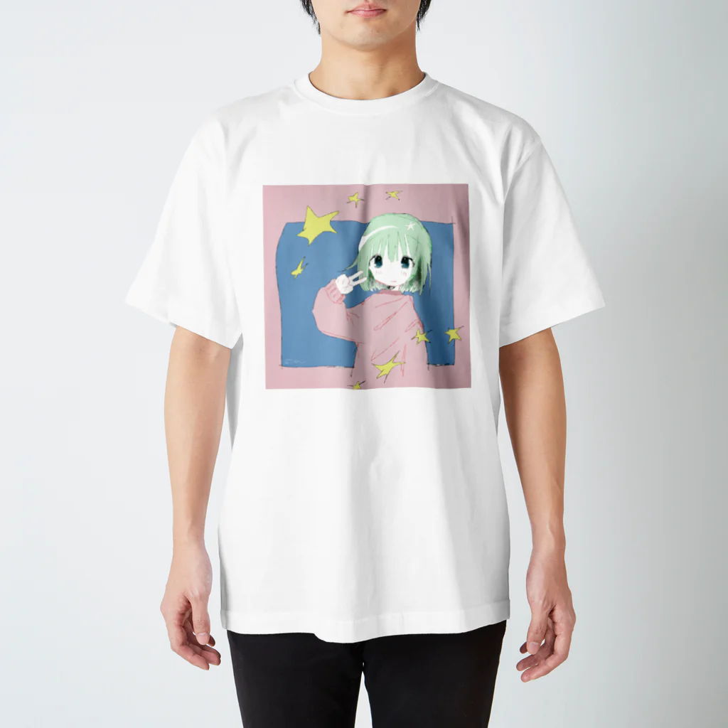 ゆーきんの絵ぐっずのpi_s スタンダードTシャツ