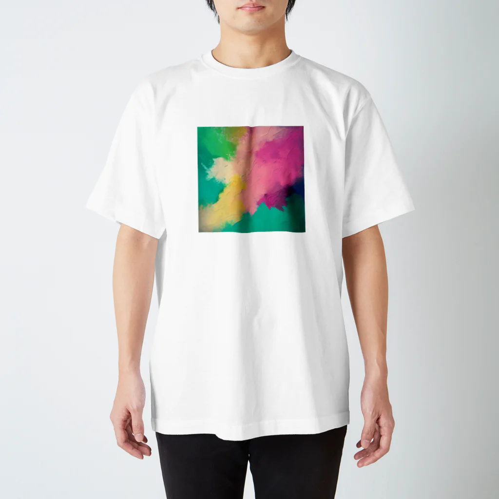 artisticのアートペインティング Regular Fit T-Shirt