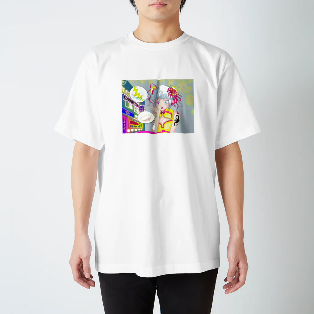 nekoshima-nekotaの餃子食べたいガール Regular Fit T-Shirt