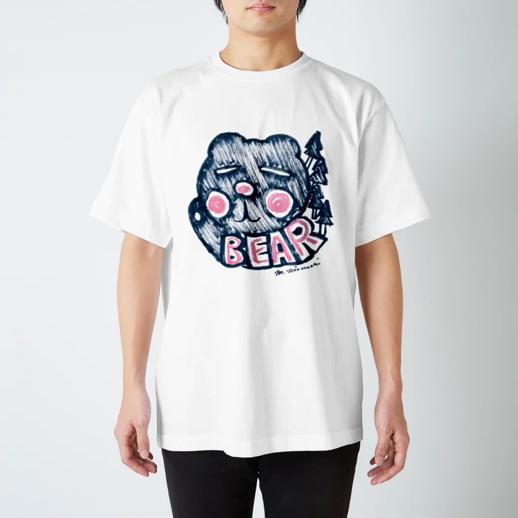 masahiro_minami_artのBEAR スタンダードTシャツ