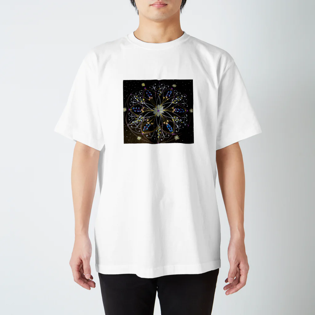 まいかる🔮 何かをチャレンジするときの開運アドバイザーの開運マンダラ(恋愛運) スタンダードTシャツ