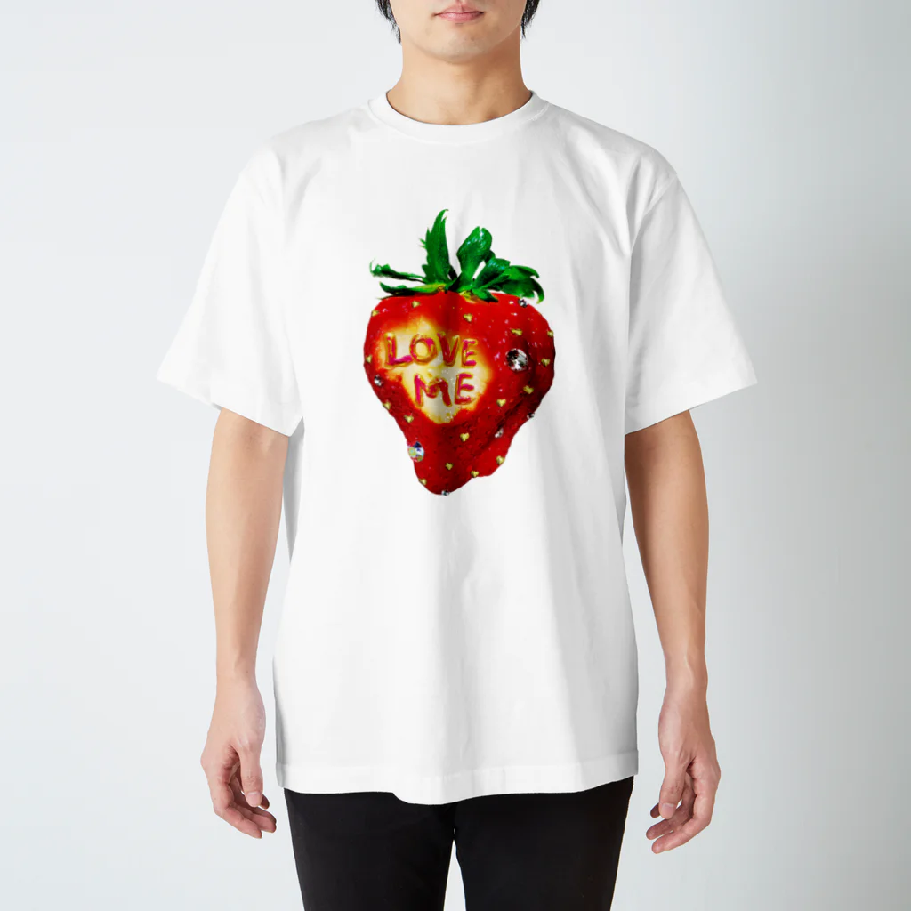 フルスキャ。のキラキライチゴ-LOVE ME-★ Regular Fit T-Shirt