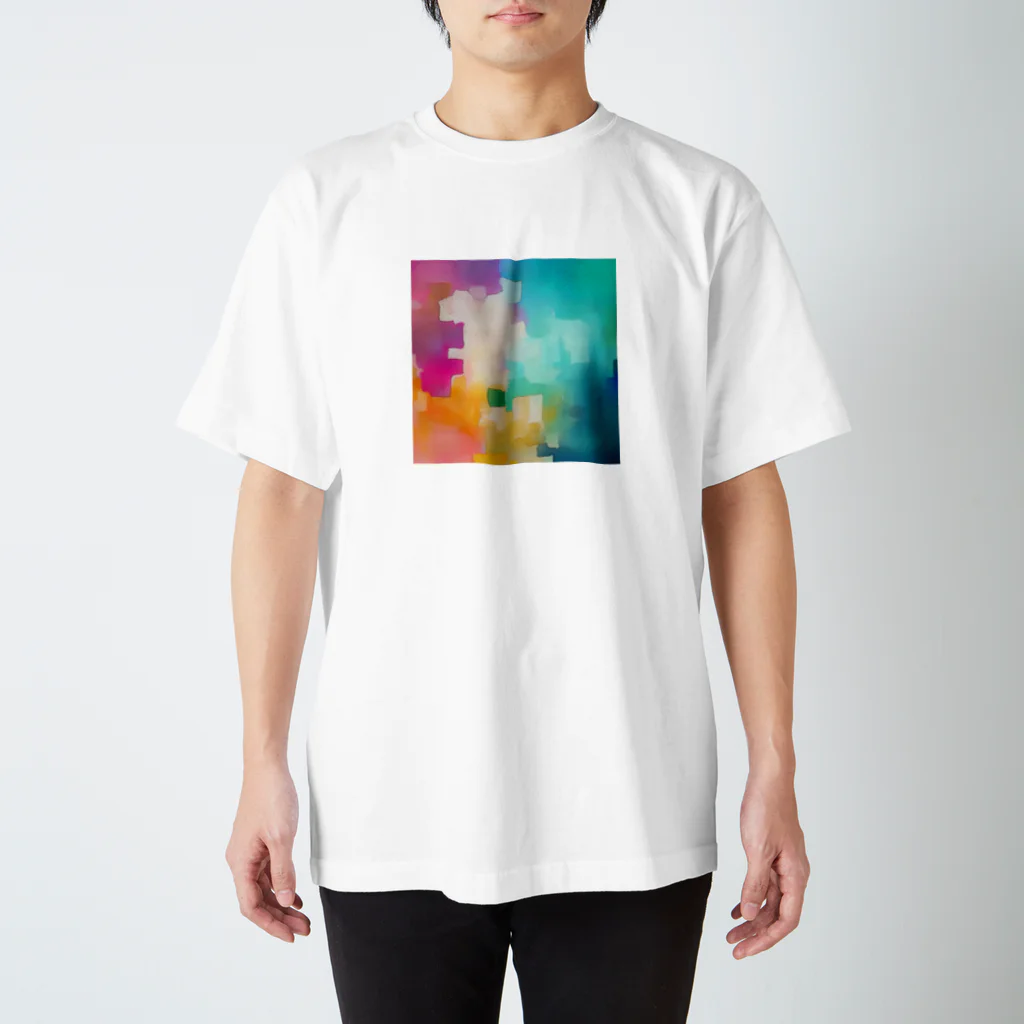 artisticの水彩ペインティング Regular Fit T-Shirt