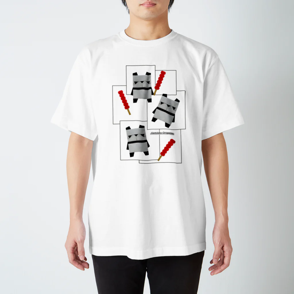 カミキィのシカクパンダ Regular Fit T-Shirt