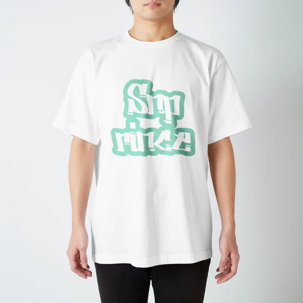 王子のアパレル SnprinceのGraffiti logo Snprince Regular Fit T-Shirt