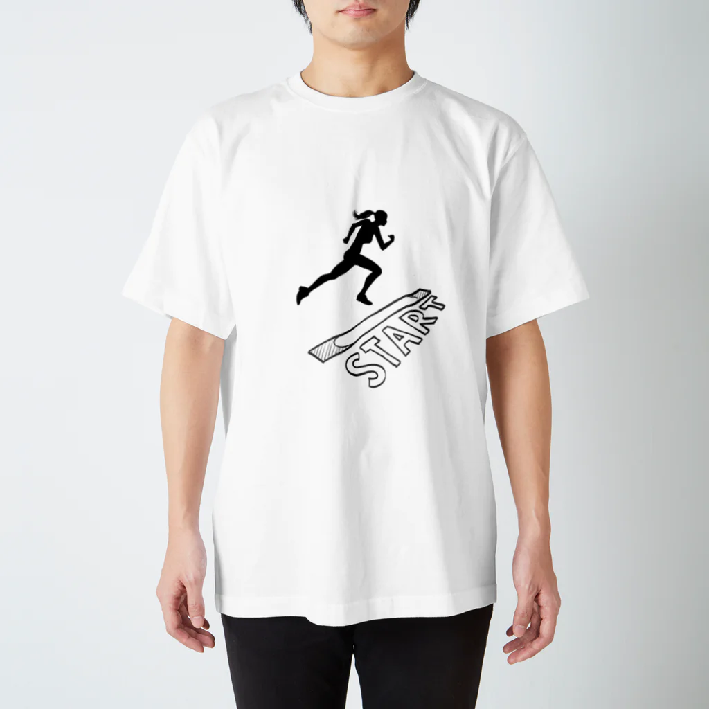 Future Starry SkyのSTART🏃‍♀️💨💨 スタンダードTシャツ