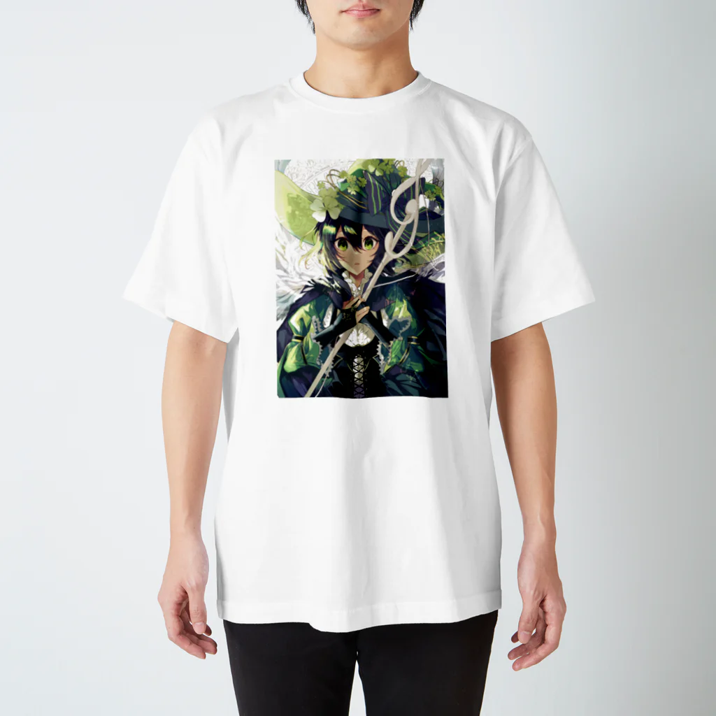 エミリー・クローバー🍀🐇の魔法使いの幸せ スタンダードTシャツ