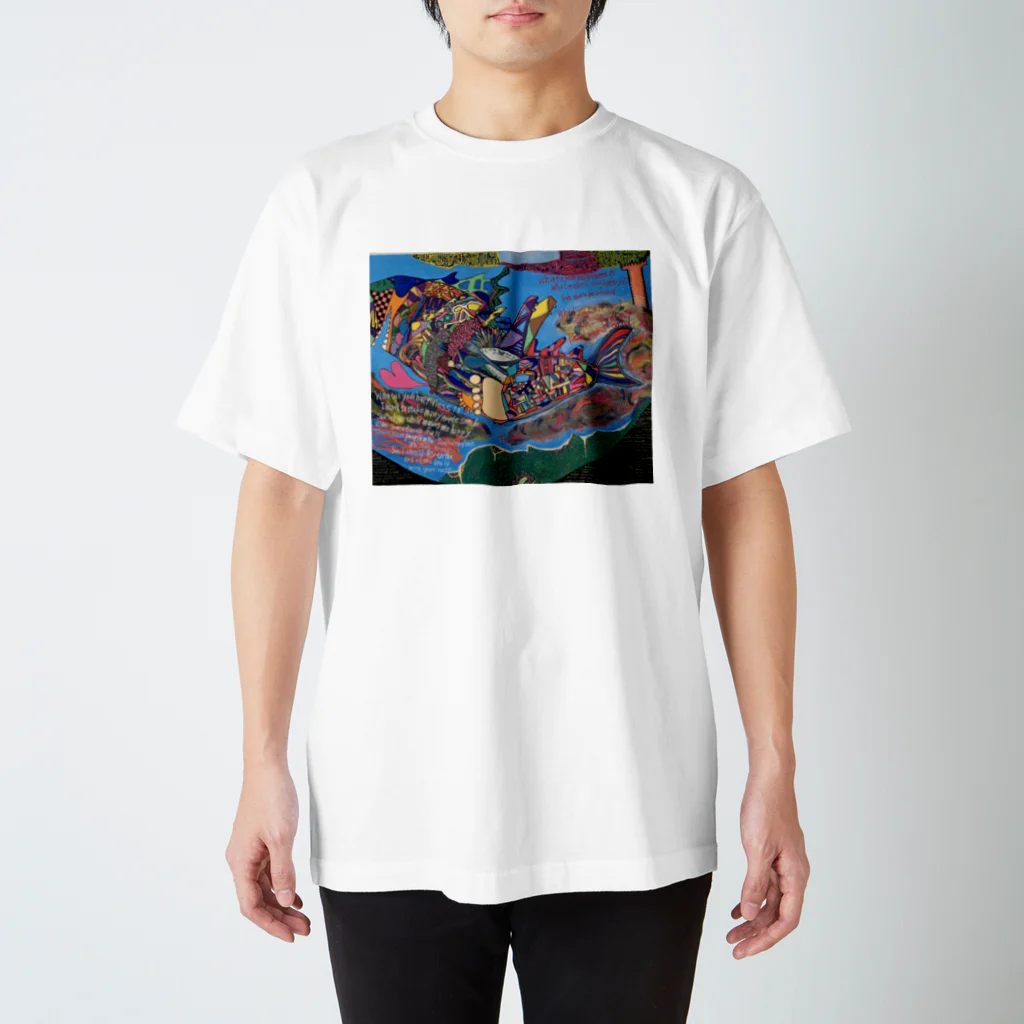 アート芸人 ひとみのなんて言った？足 スタンダードTシャツ