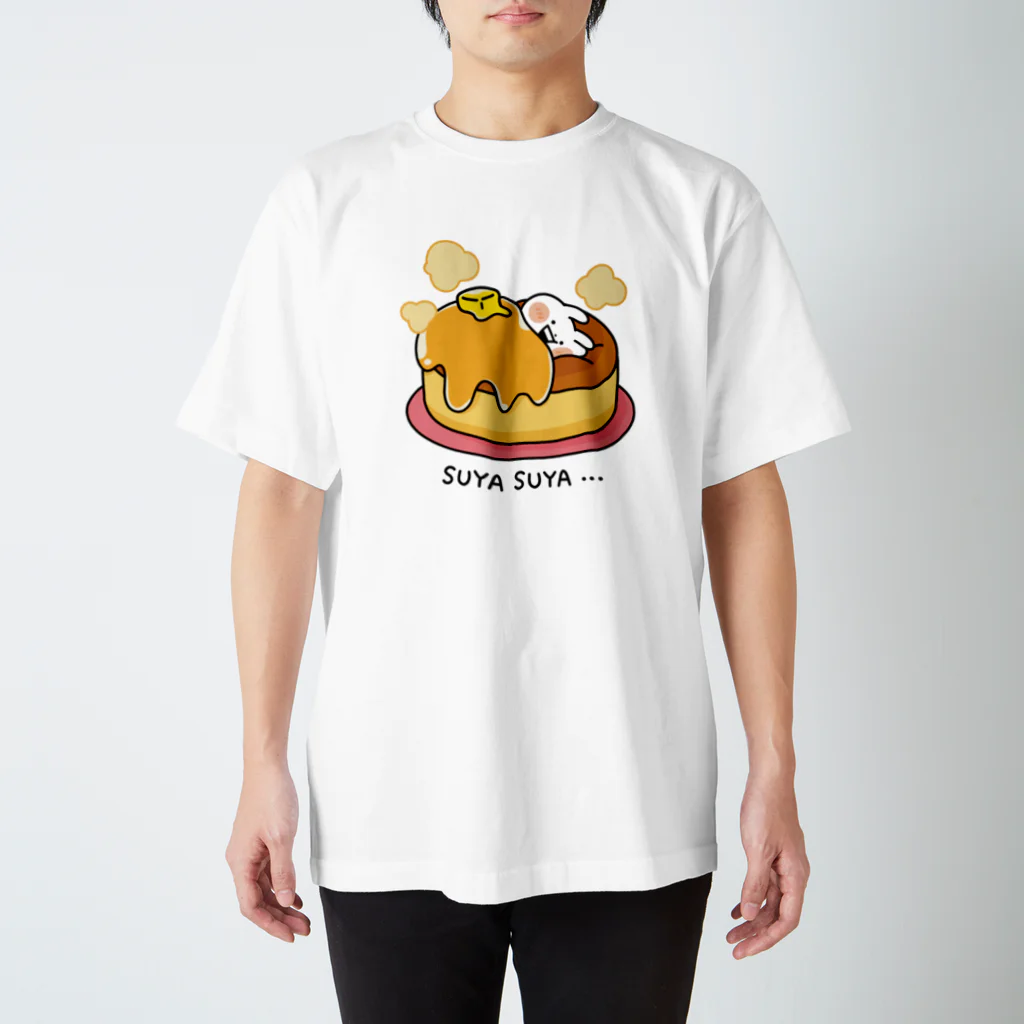 Mintoキャラクターストアのすやすやホットケーキ スタンダードTシャツ