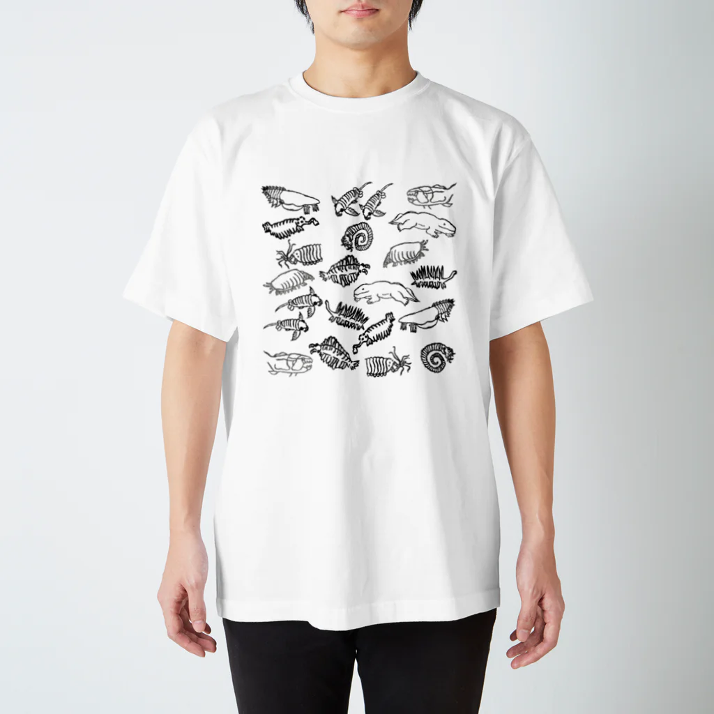 はんこや　ののの古生代のいきものたち Regular Fit T-Shirt