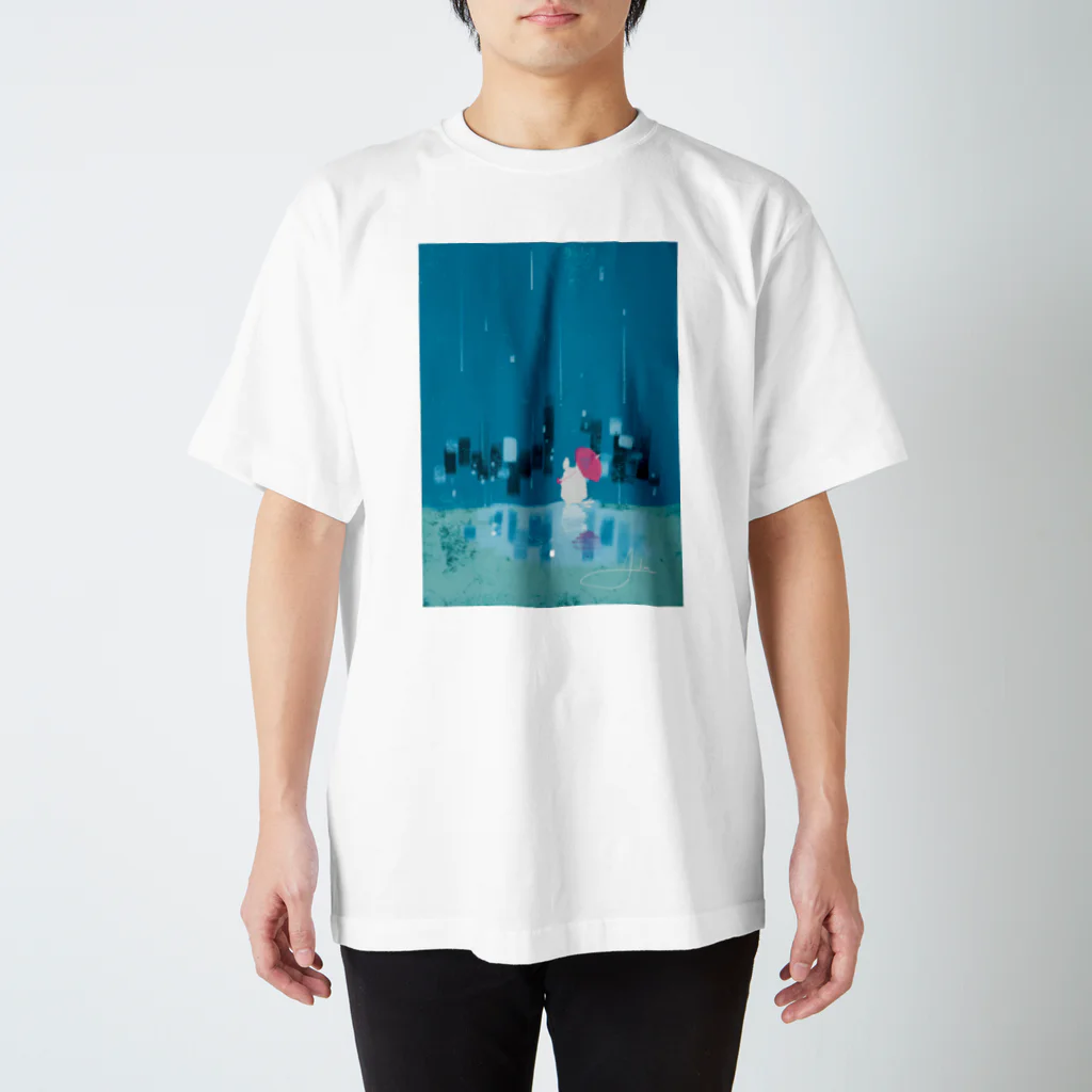 Líneas de aska “Askaの紙上絵”のLluvia スタンダードTシャツ