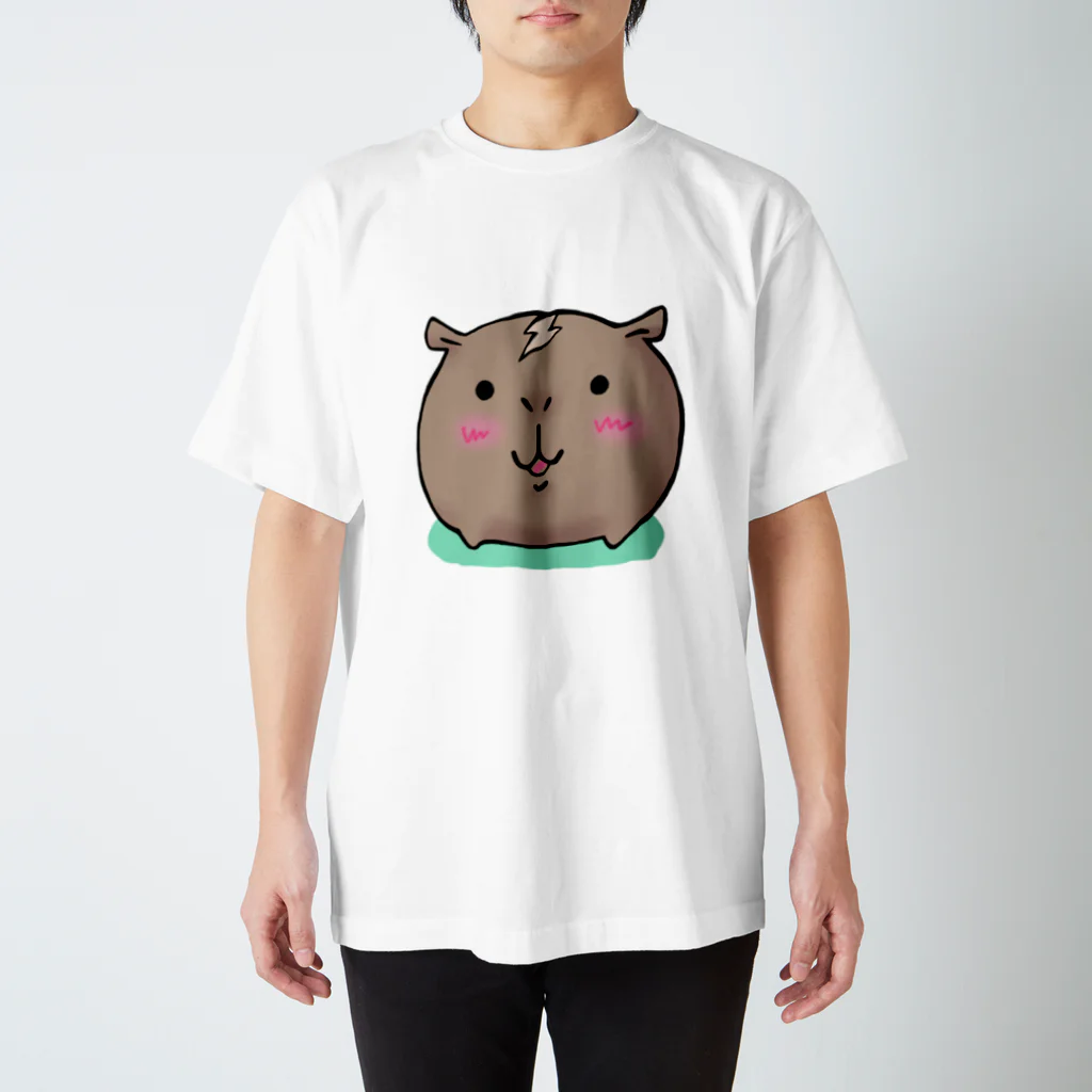 💛🍀えりすぅ🍀💛のモルモット(レオ) Regular Fit T-Shirt