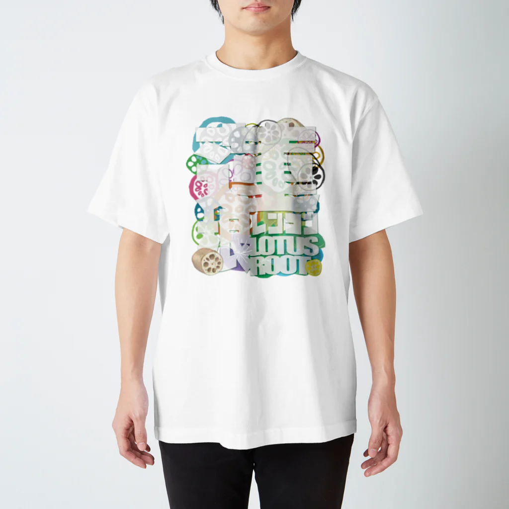 内山ショップのレンコンTシャツ 2023 白系 Regular Fit T-Shirt