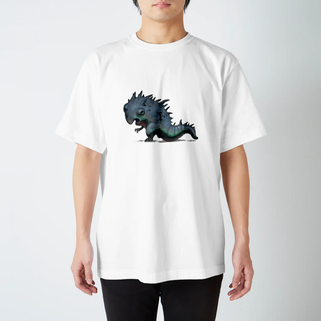 nao70sharkの怪獣 スタンダードTシャツ