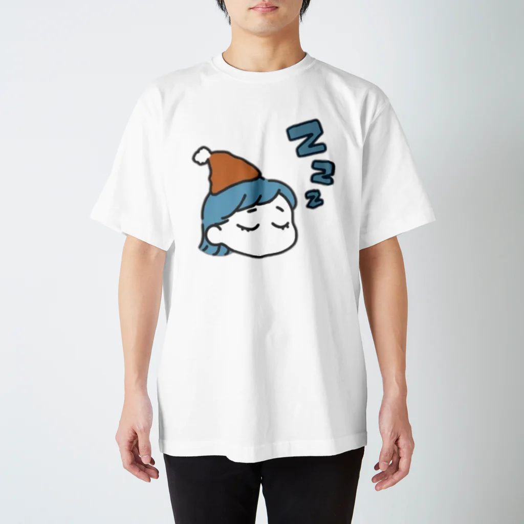 カコ鉄の日常。のカコ鉄の睡眠ちゃん Regular Fit T-Shirt