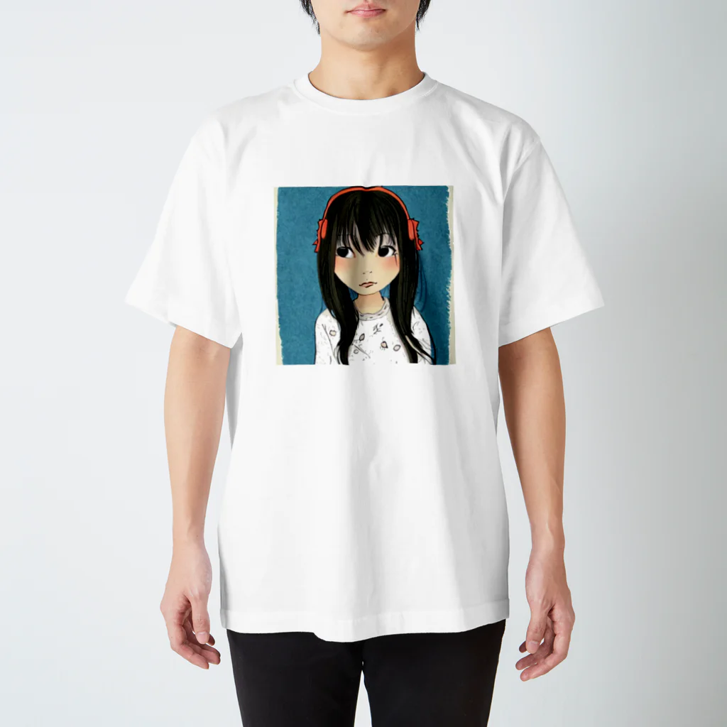 gekisobaのAI Girl3 スタンダードTシャツ