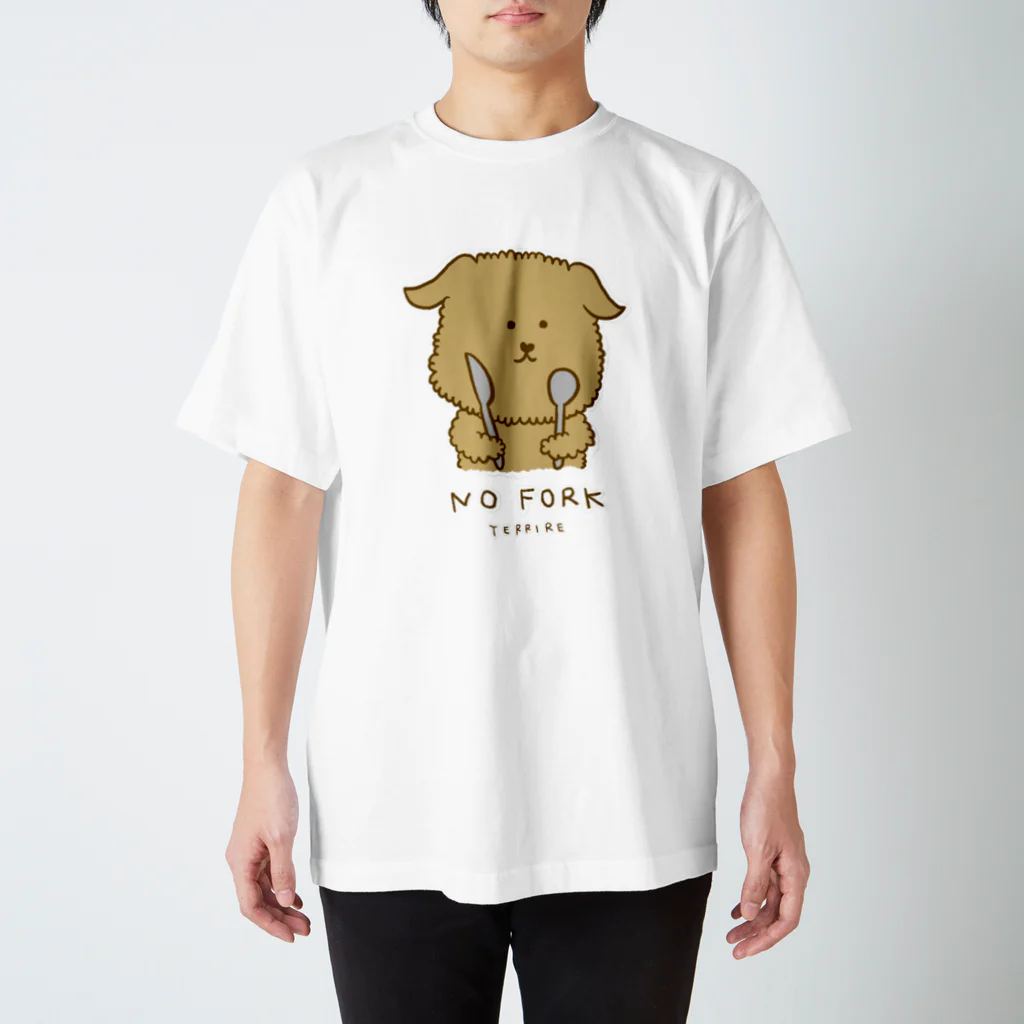 あわてないすのお店のノーフォークテリア スタンダードTシャツ Regular Fit T-Shirt