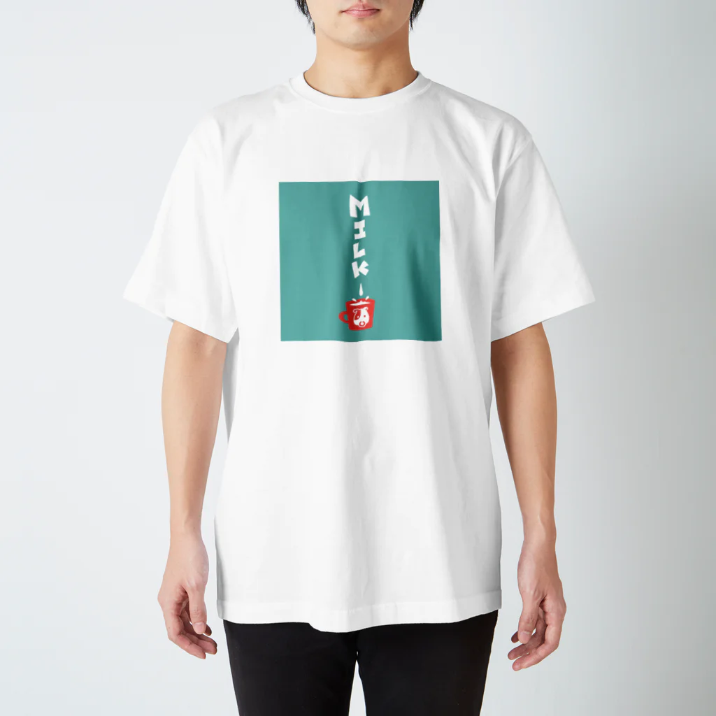 ぽてち丸のMILK 티셔츠