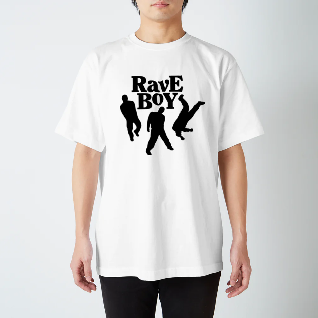 Mohican GraphicsのRave Boy Records スタンダードTシャツ