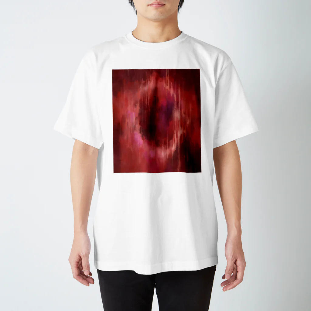 紅玉画廊のアブストラクト　ルビー スタンダードTシャツ