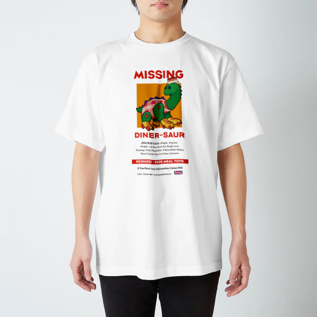 PHIの<MISSING> DINER-SAUR スタンダードTシャツ