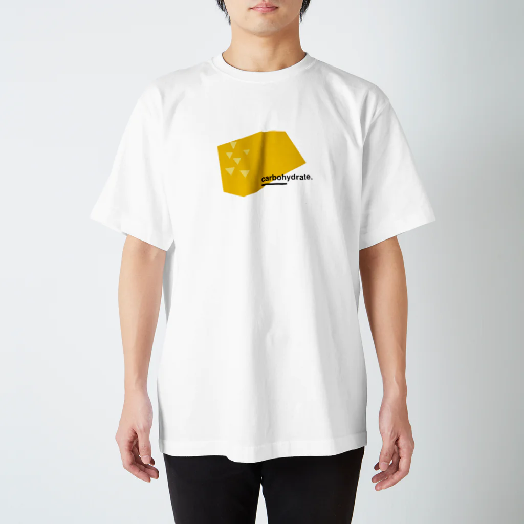 旅するTシャツ。のポテトの栄養素 スタンダードTシャツ