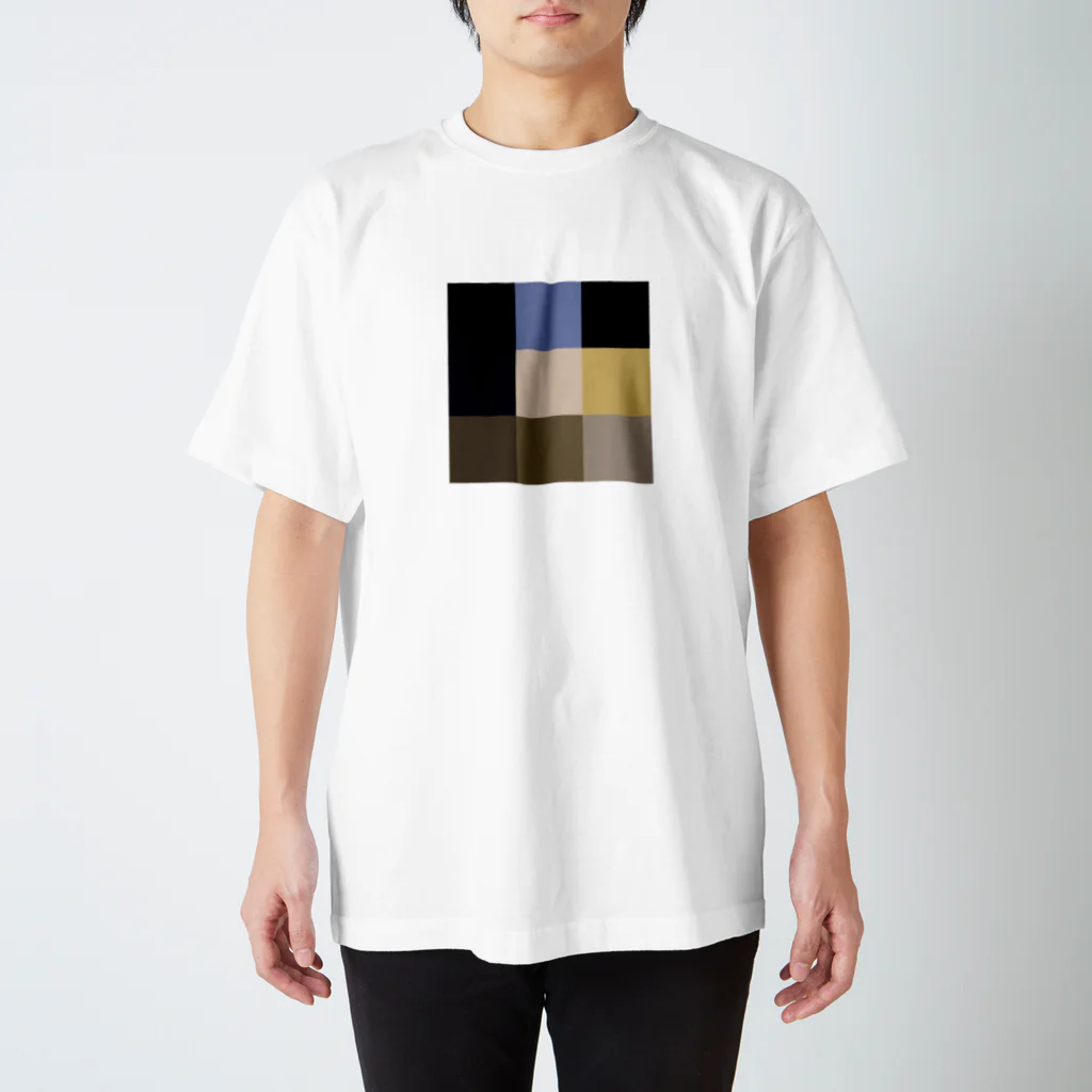 3×3 のドット絵の真珠の耳飾りの少女 - 3×3 のドット絵 スタンダードTシャツ