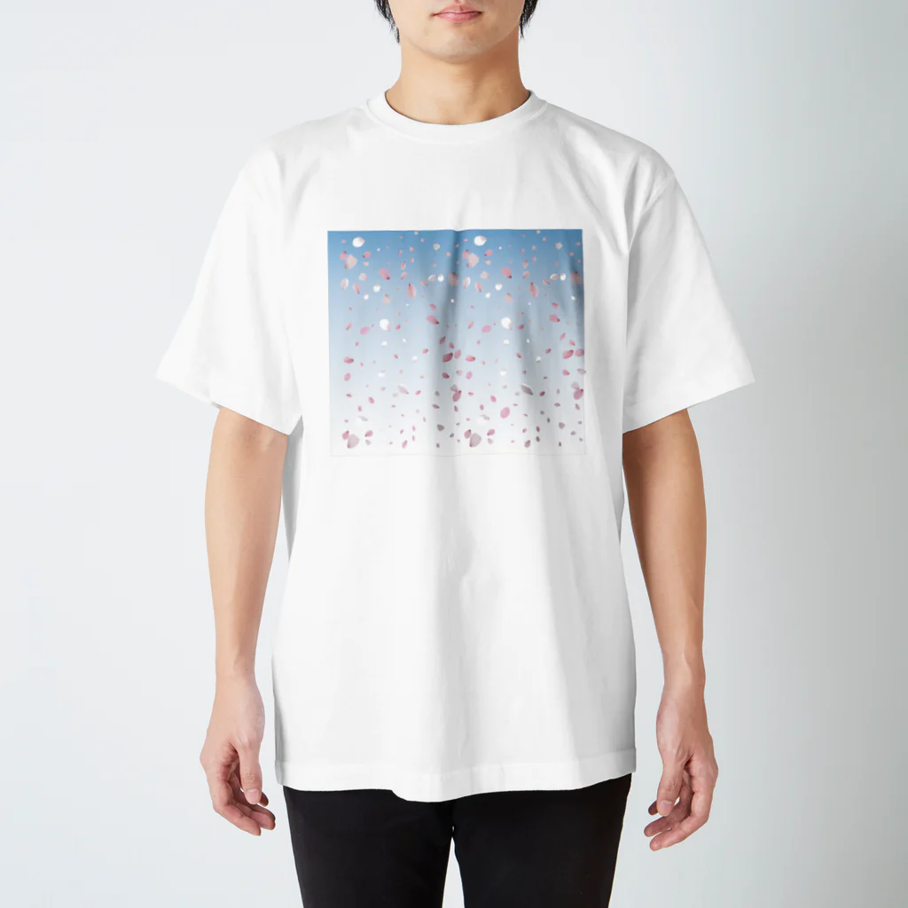 sakura365の空に舞い散る桜 by sakura365 スタンダードTシャツ