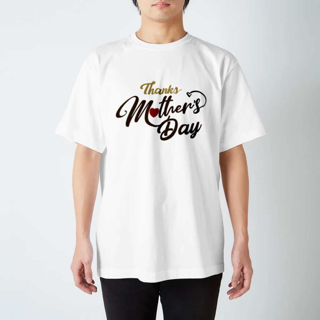 t-shirts-cafeのThanks Mother’s Day スタンダードTシャツ