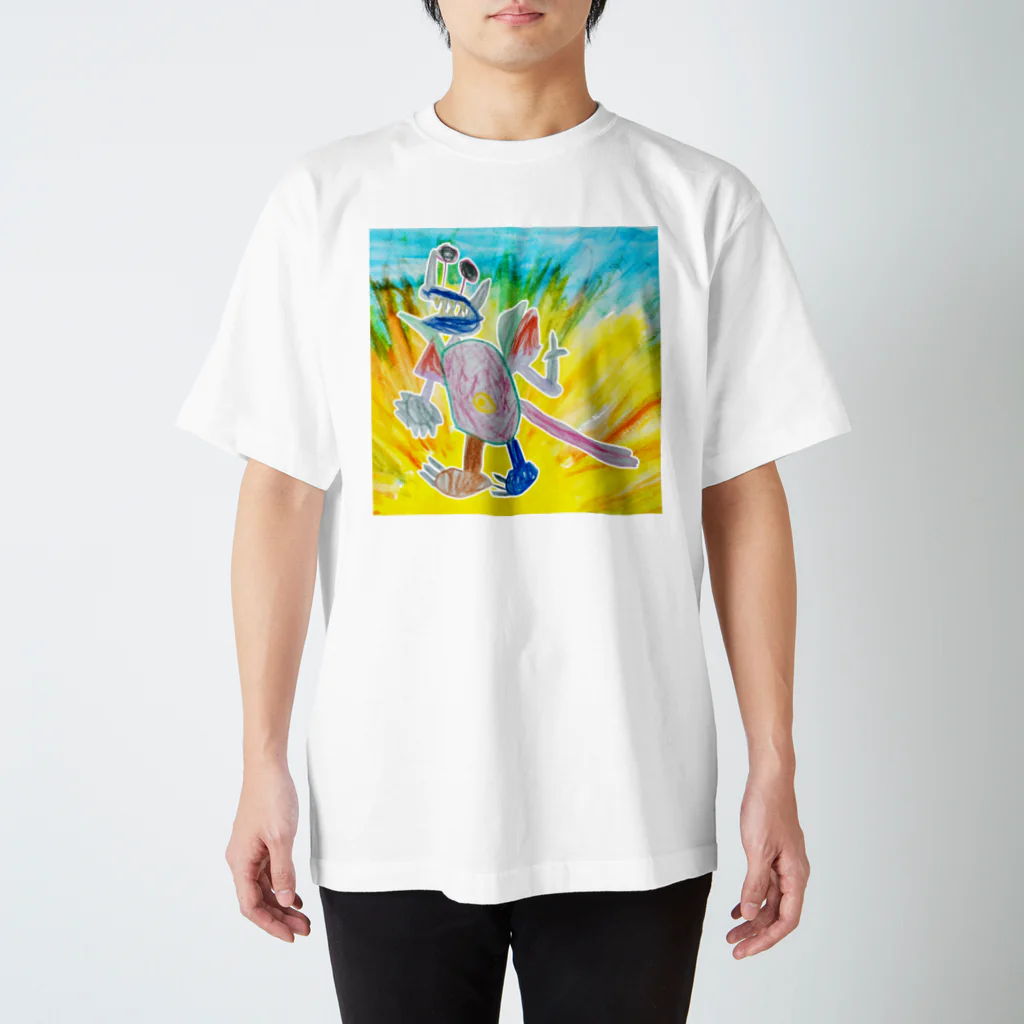 スーパーマエダLANDのひびきんもんすたー（ばくはつ） Regular Fit T-Shirt