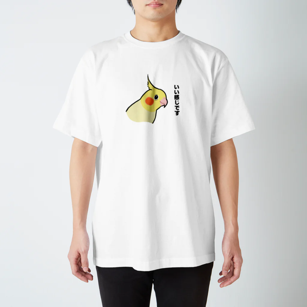 たかはらのいい感じなオカメインコ スタンダードTシャツ