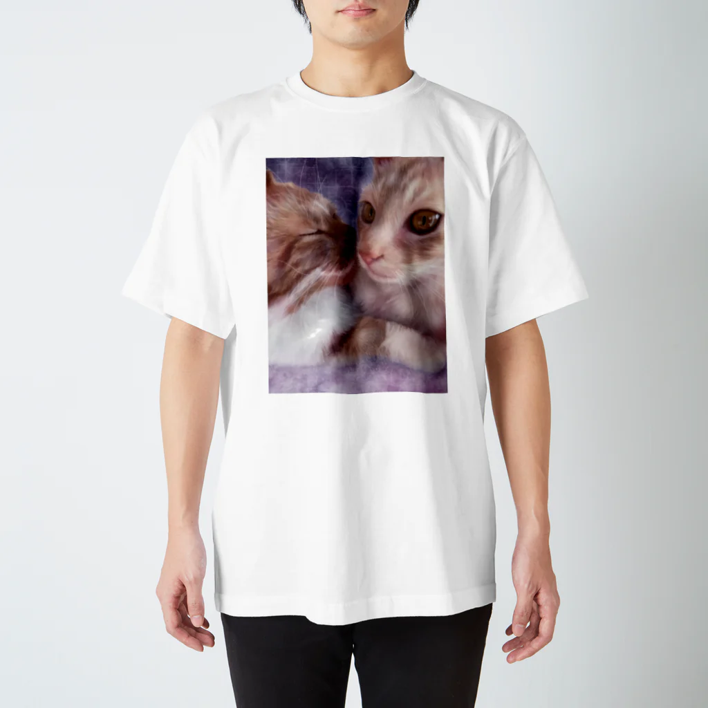 MUYU /  Animal ArtistのMemories with my pet ７ スタンダードTシャツ