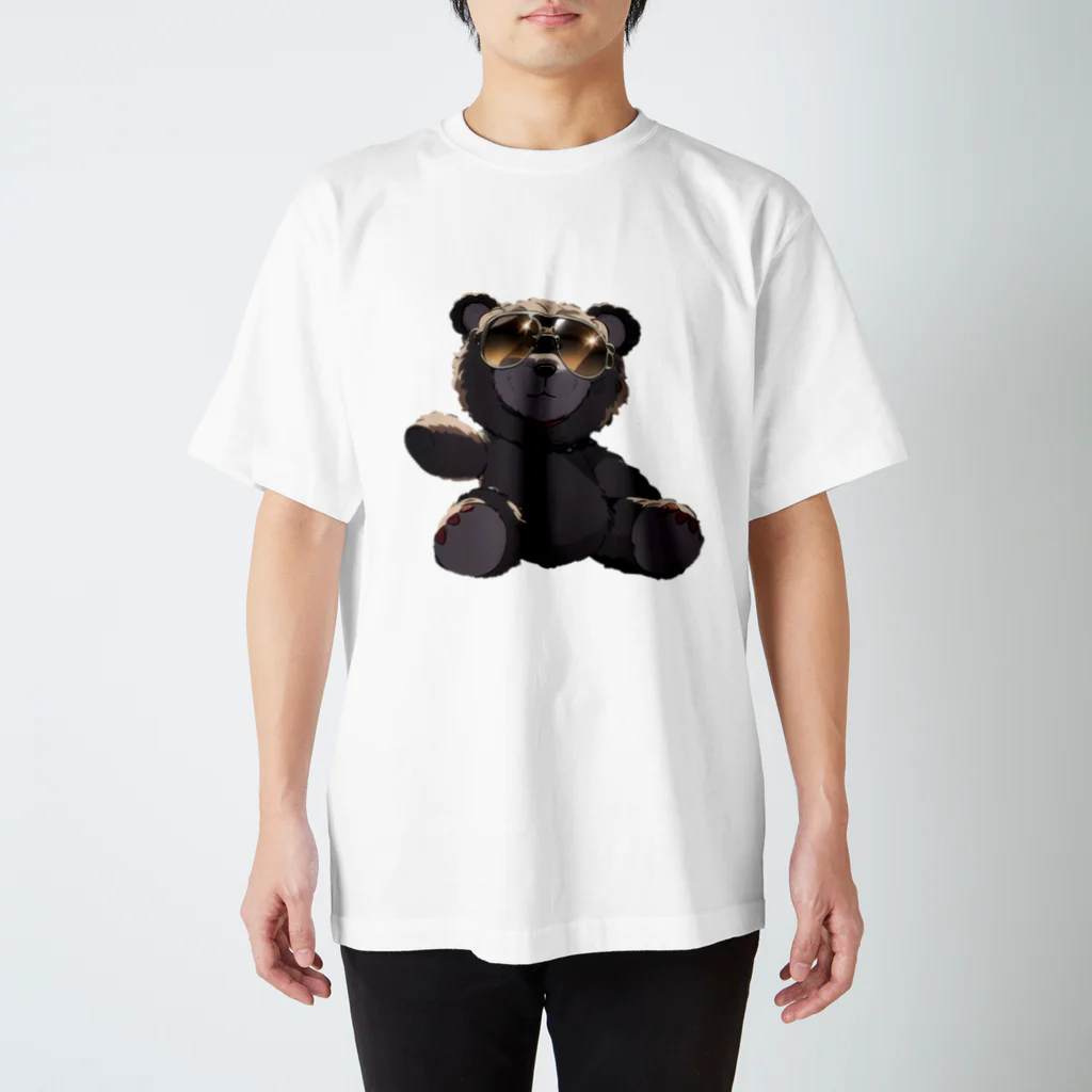 ANIMAL_ANIMALのダンディなクマ Regular Fit T-Shirt