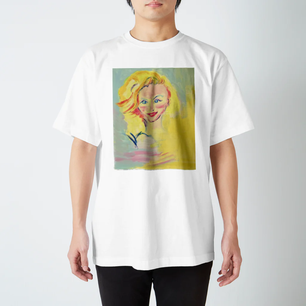 あさあさあさひです。のマリリン Regular Fit T-Shirt