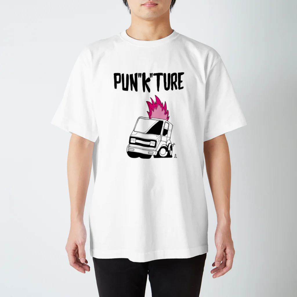 BoomBoomBleepのPUN"K"TURE スタンダードTシャツ