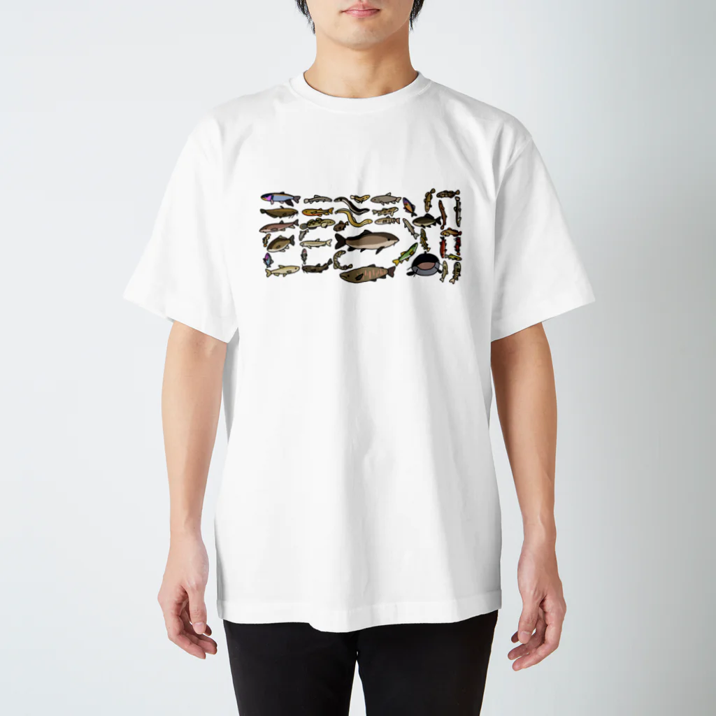 うぱさんのびわこTシャツ Regular Fit T-Shirt