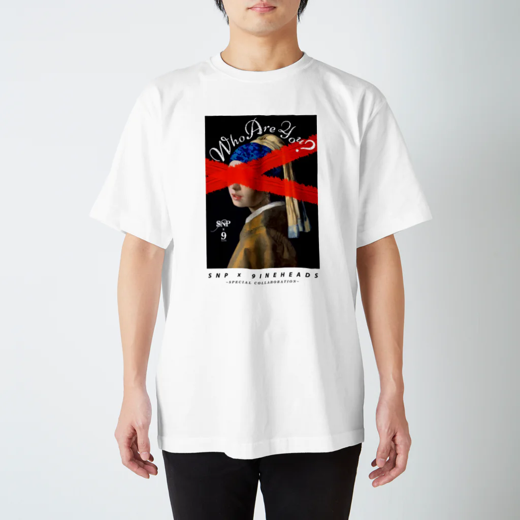 王子のアパレル SnprinceのSnp×9ine WhoAreYou？ スタンダードTシャツ